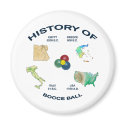 Bocce Ball History Refrigerator Magnet
