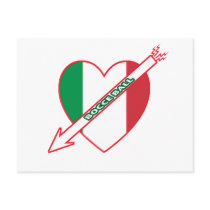 Bocce Ball Italy Flag