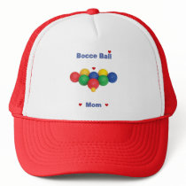 Bocce Ball Mom Heart