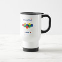 Bocce Ball Mom Heart Mug