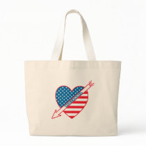 Bocce Ball Patriot Heart