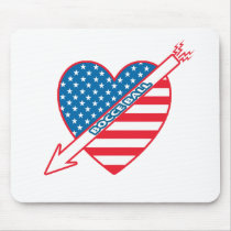 Bocce Ball Patriot Heart