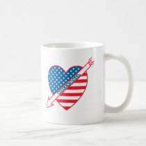 Bocce Ball Patriot Heart