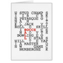 Bocce Ball Puzzle Card