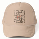 Bocce Ball Puzzle Mesh Hats