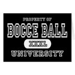 Bocce Ball University Dark Card