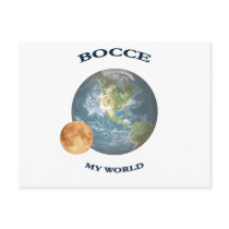 Bocce Ball World Postcards