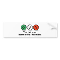 Bocce bumper stickers by magarmor Bocce bumper stickers