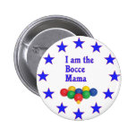 Bocce Mama Button