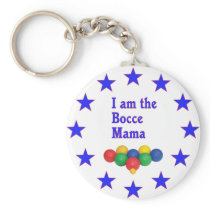 Bocce Mama Key Chain