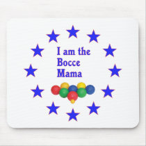 Bocce Mama Mouse Pads