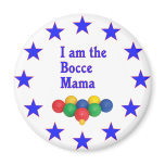 Bocce Mama Refrigerator Magnets
