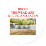 BOCCE stickers