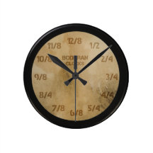 Bodhran clocks