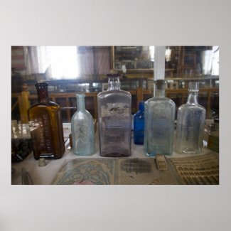 Bodie Antique Bottles Posters