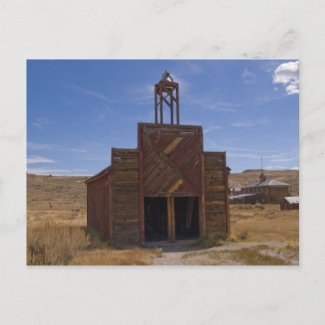 Bodie Firehouse Post Card postcard