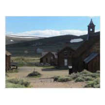 Bodie Ghost Town Post Card