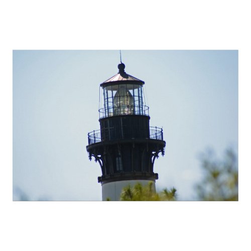 Bodie Island Lighthouse up Close print