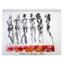 Bodies on the Line - 2010 calendars by bareearth Bodies on the Line - 2010 calendars