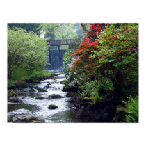 Bodnant Gardens North Wales U.K posters