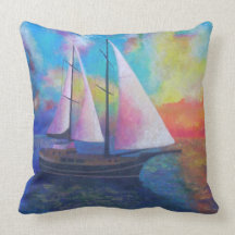 Bodrum Gulet Cruise Pillows