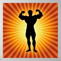 Body Builder Poster