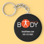 Body Madness Fitness Personal Trainer Key Chains keychains