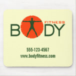 Body Madness Fitness Personal Trainer Mouse Pads mousepads