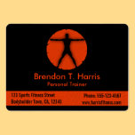 Body Madness Personal Trainer Business Cards Large business cards