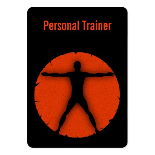 Body Madness Personal Trainer Business Cards Large (back side)