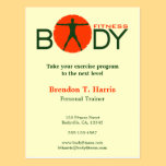 Body Madness Personal Trainer Postcards postcards