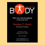 Body Madness Personal Trainer Postcards postcards