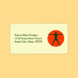 Body Madness Personal Trainer Return Adress Label labels