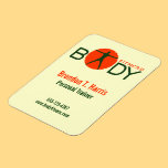 Body Madness Personal Trainer Small Flexi Magnet magnets