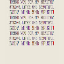 Body, Mind & Spirit Spaghetti Tank t-shirts by templegreen Body, Mind & Spirit Spaghetti Tank t-shirts