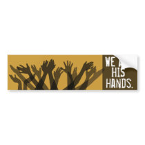 Body of Christ. Anointed.Healing.Heal the Sick Bumper Sticker