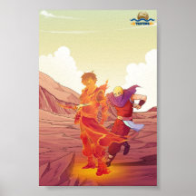 Body of Heat - TAOFEWA Manga / Anime Fire Element  Poster