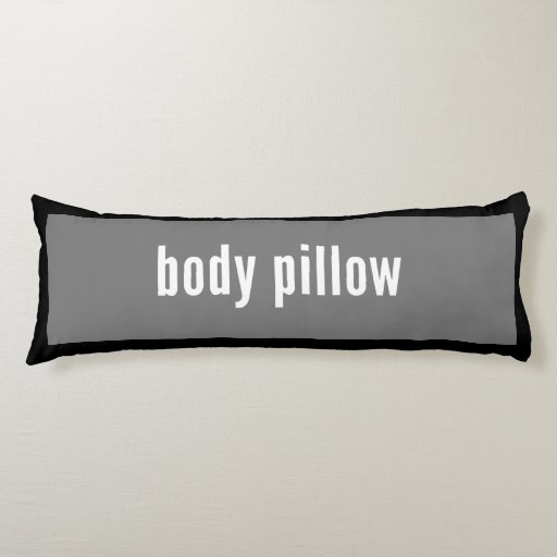 Body Pillow Horizontal Fit Template Zazzle