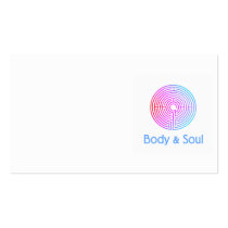 Body & Soul Labyrinth business cards