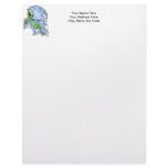 Body Surfing Alien Letterhead