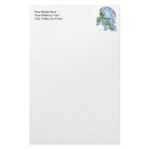 Body Surfing Alien Stationery Paper