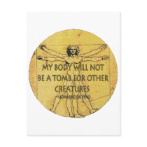 Body Tomb Post Card