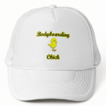 Bodyboarding Chick Mesh Hat