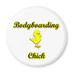 Bodyboarding Chick magnets