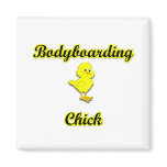 Bodyboarding Chick magnets