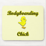 Bodyboarding Chick mousepads