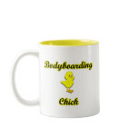 Bodyboarding Chick mugs
