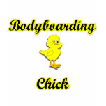 Bodyboarding Chick t-shirts