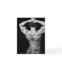 Bodybuilder Back Note Card