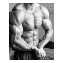 Bodybuilder Chest Poster #10 posters
